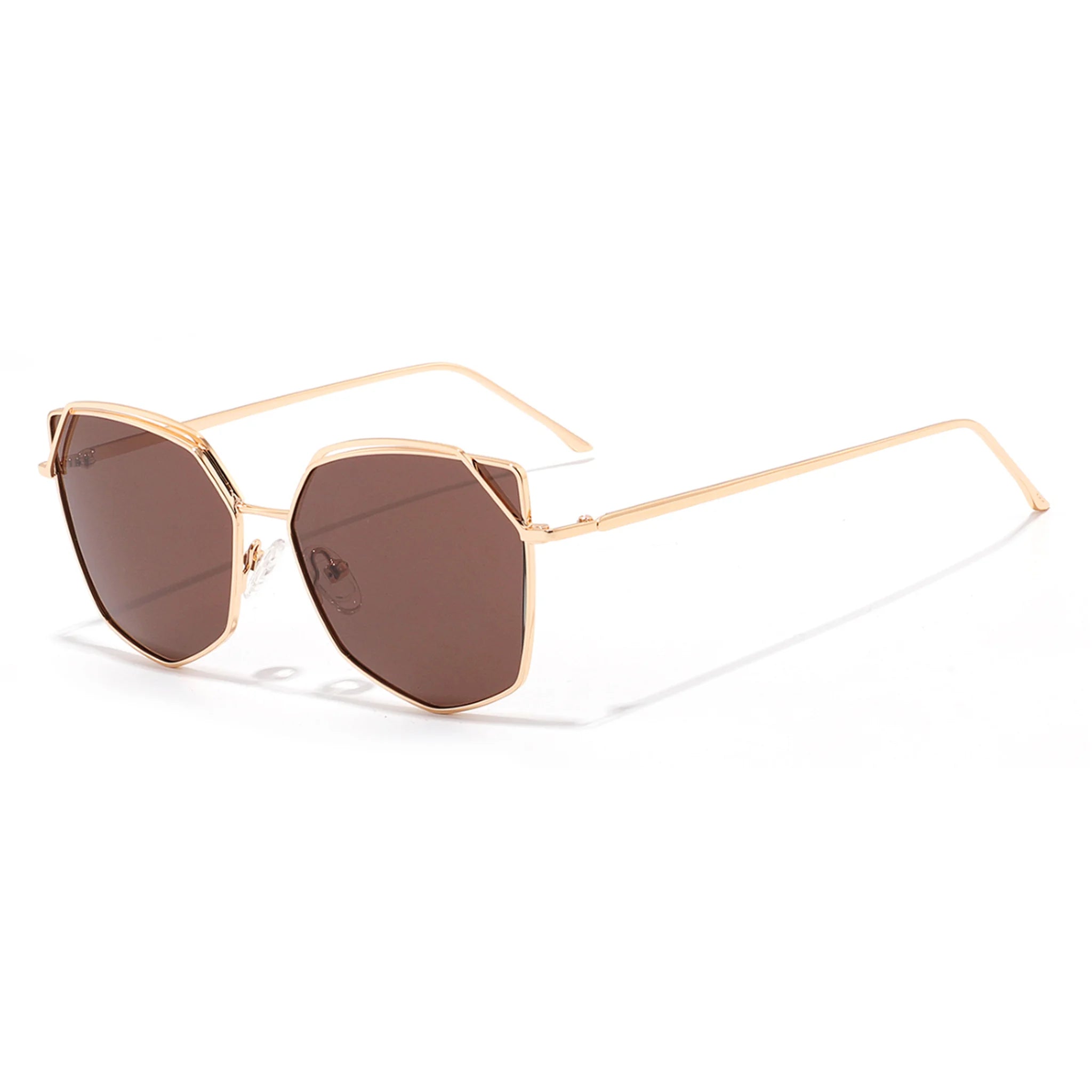 Gafas de sol geométricas de metal JT-GLT8614 - Joyiris Eyewear