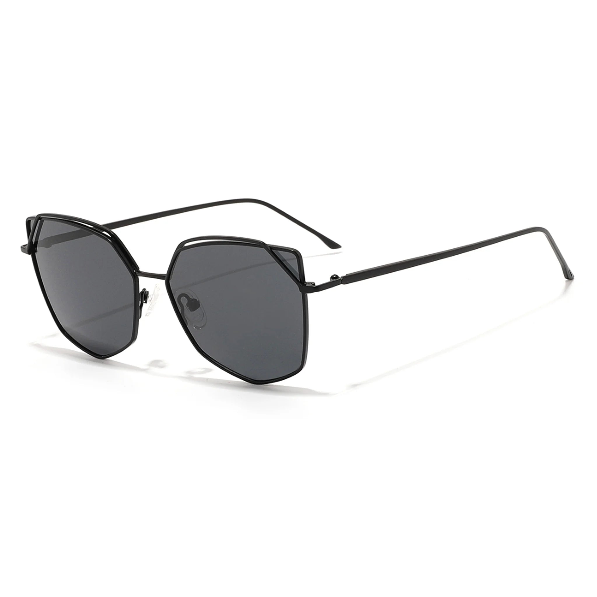 Gafas de sol geométricas de metal JT-GLT8614 - Joyiris Eyewear