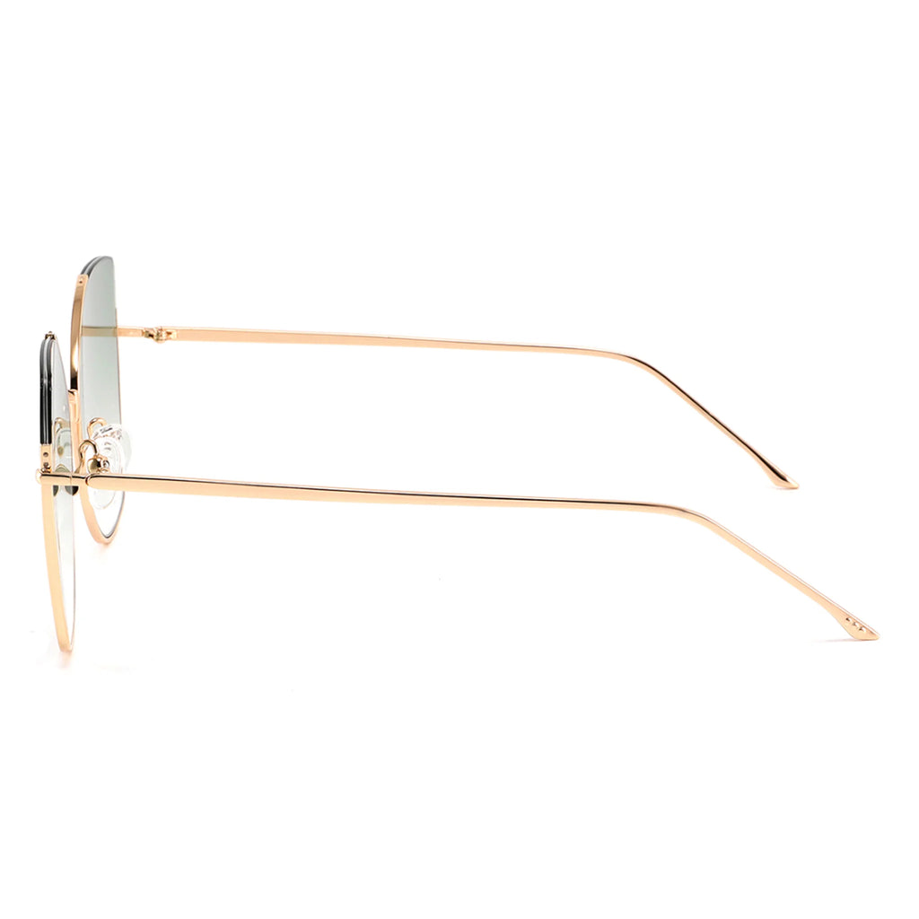 Gafas de sol geométricas de metal JT-GLT8618 - Joyiris Eyewear