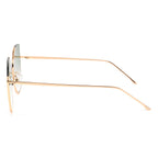 Gafas de sol geométricas de metal JT-GLT8618 - Joyiris Eyewear