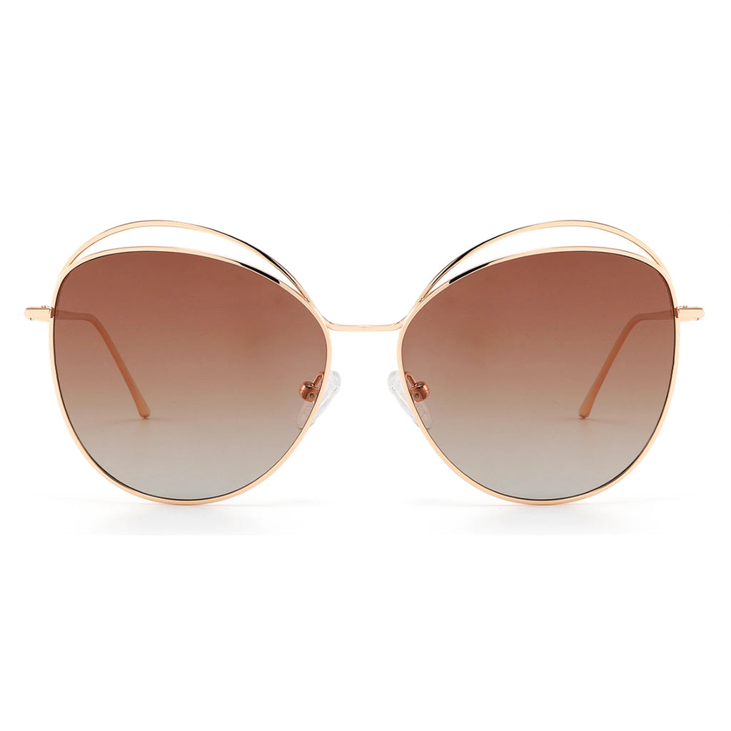 Gafas de sol metálicas estilo ojo de gato JT-GLT8619 - Joyiris Eyewear