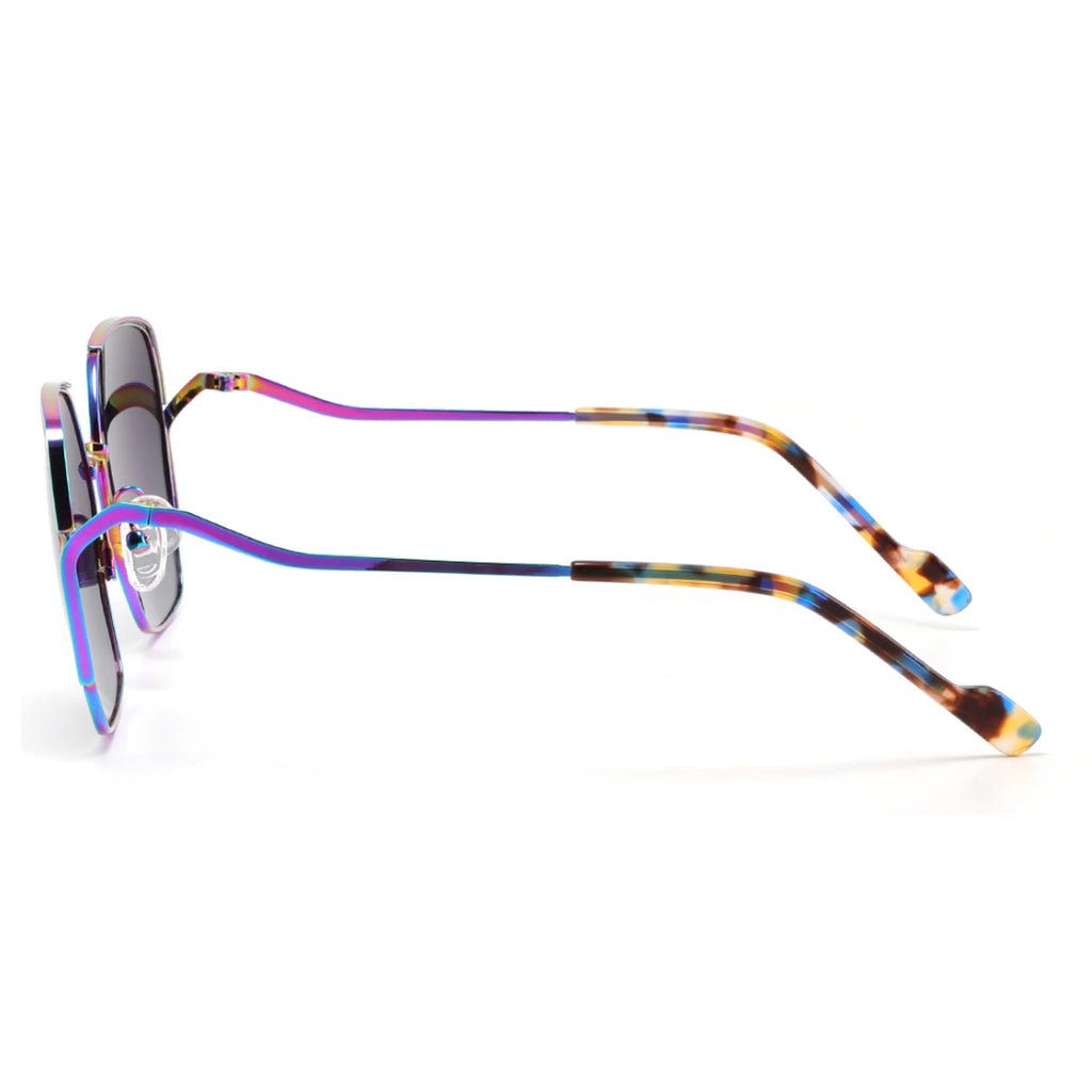 Gafas de sol cuadradas de metal JT-GLT8627 - Joyiris Eyewear