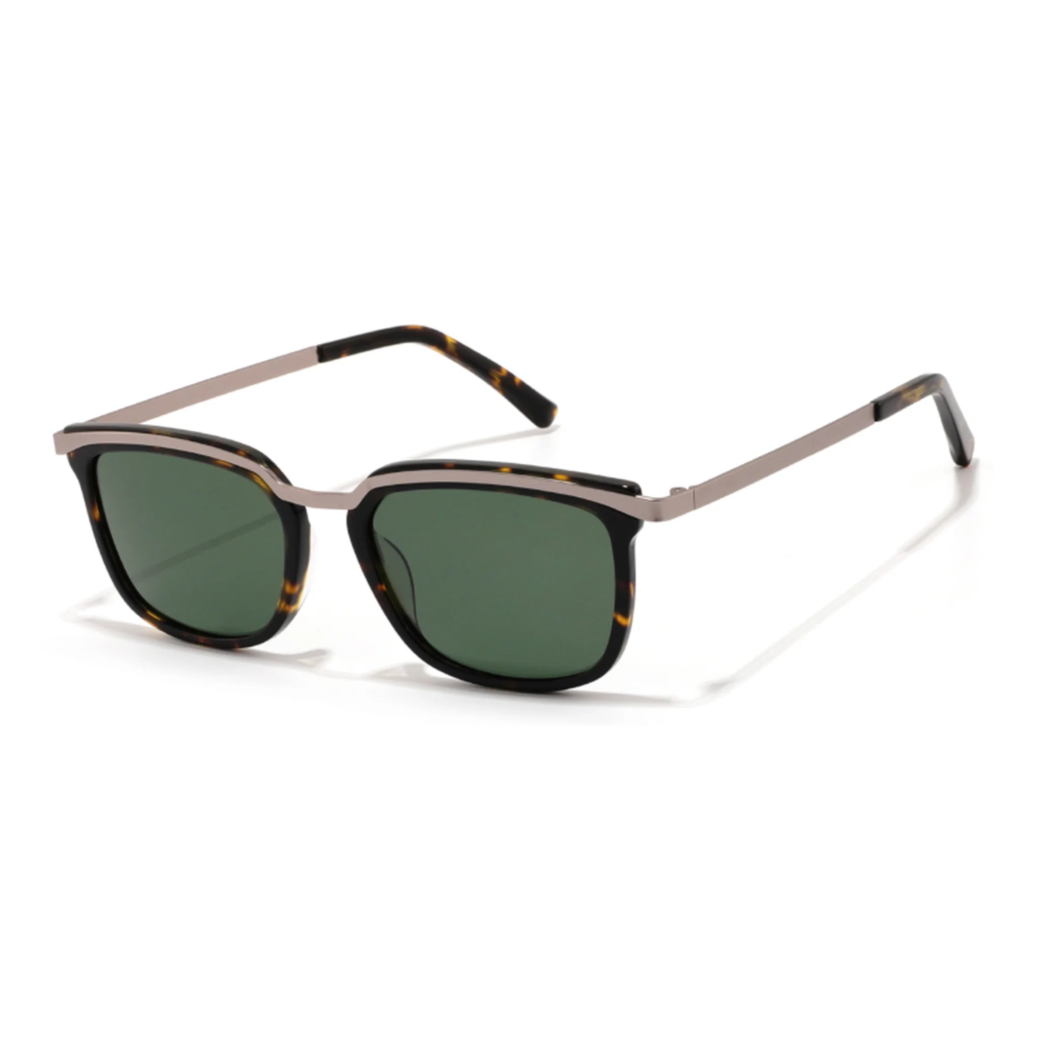 Gafas de sol cuadradas de acetato y metal JT-GLT8628 - Joyiris Eyewear