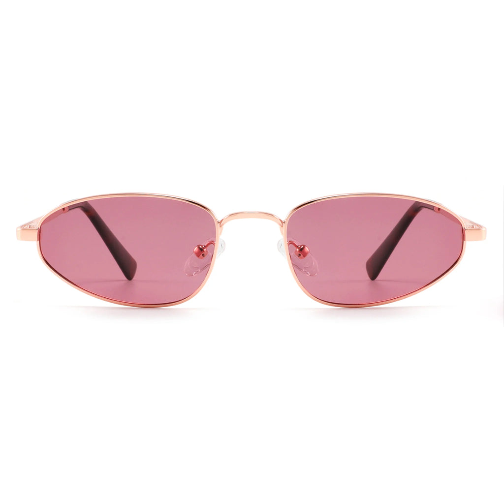 Gafas de sol geométricas de metal JT-GLT8631 - Joyiris Eyewear