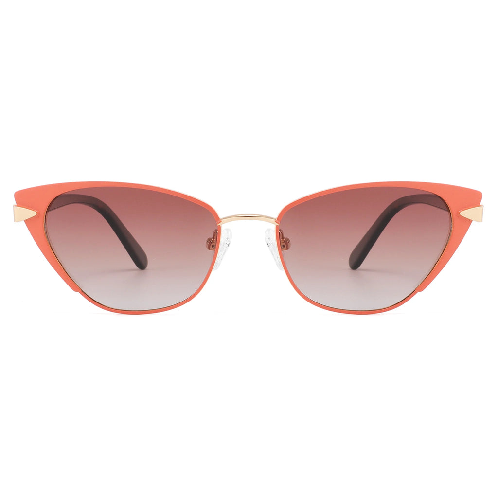 Gafas de sol metálicas estilo ojo de gato JT-GLT8701 - Joyiris Eyewear