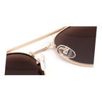 Gafas de sol ovaladas de metal JT-GLT8717 - Joyiris Eyewear
