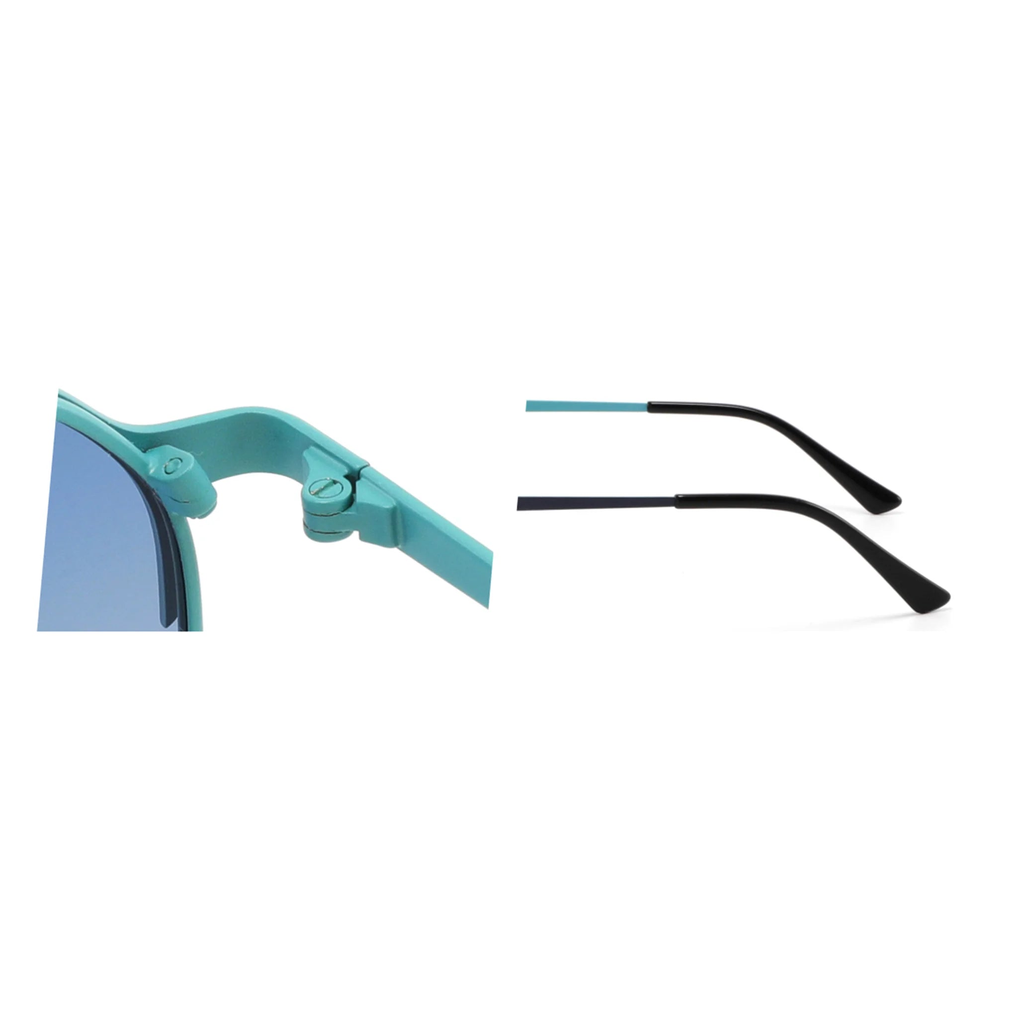 Gafas de sol ovaladas de metal JT-GLT8732 - Joyiris Eyewear