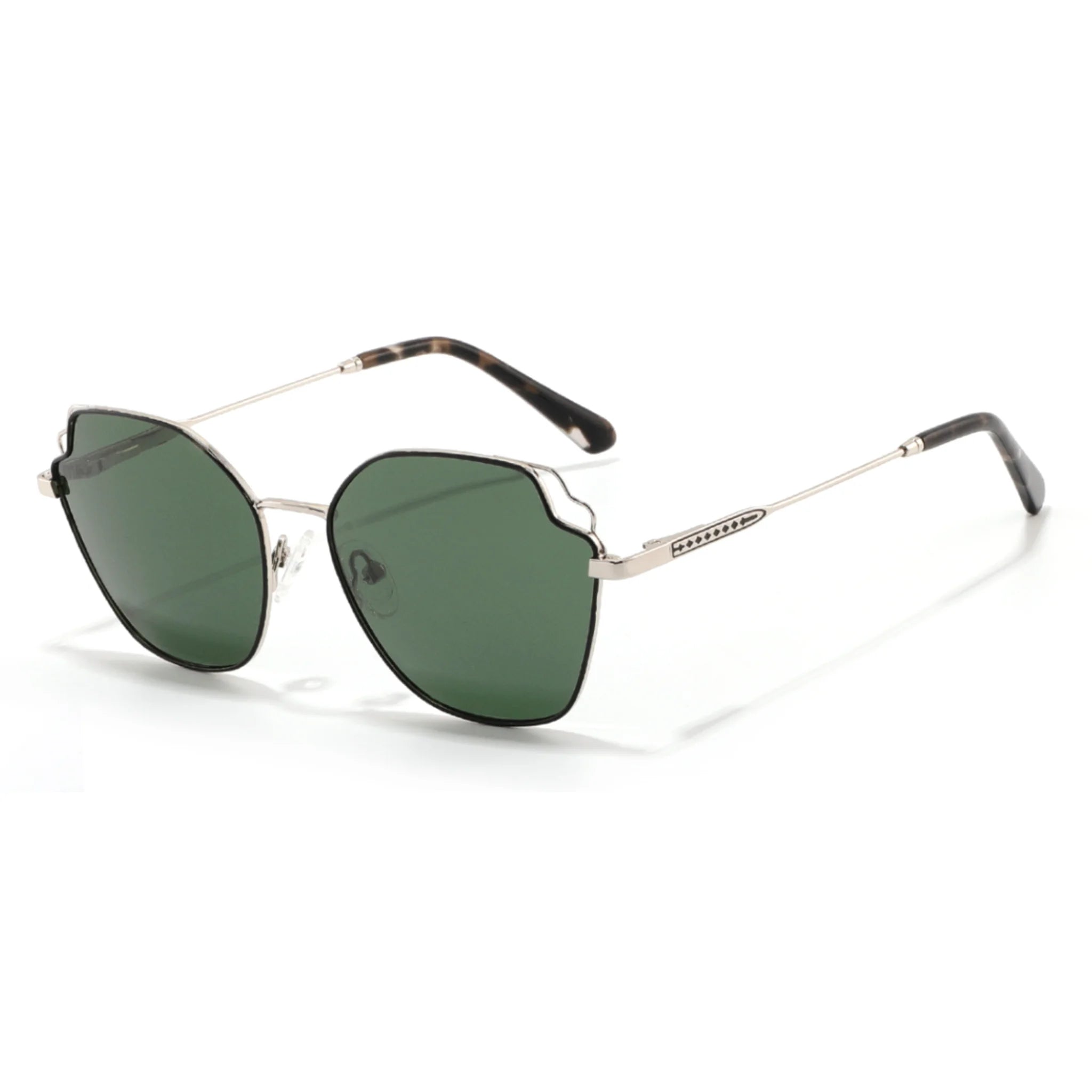 Gafas de sol geométricas de metal JT-GLT8751 - Joyiris Eyewear