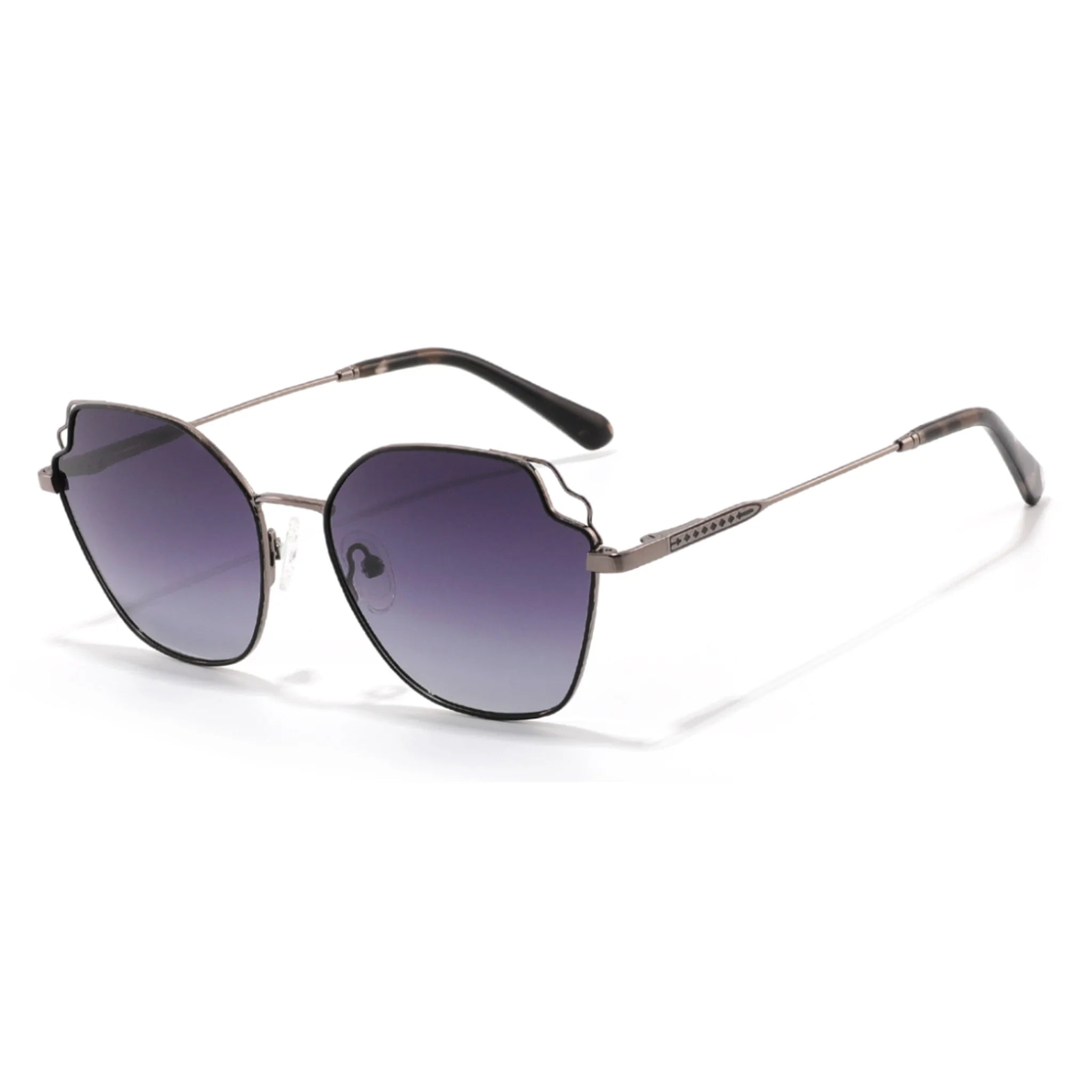 Gafas de sol geométricas de metal JT-GLT8751 - Joyiris Eyewear