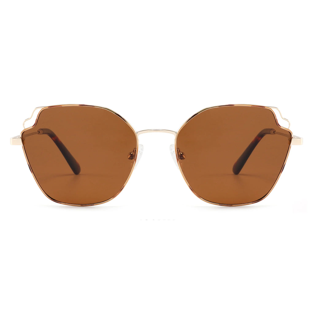 Gafas de sol geométricas de metal JT-GLT8751 - Joyiris Eyewear