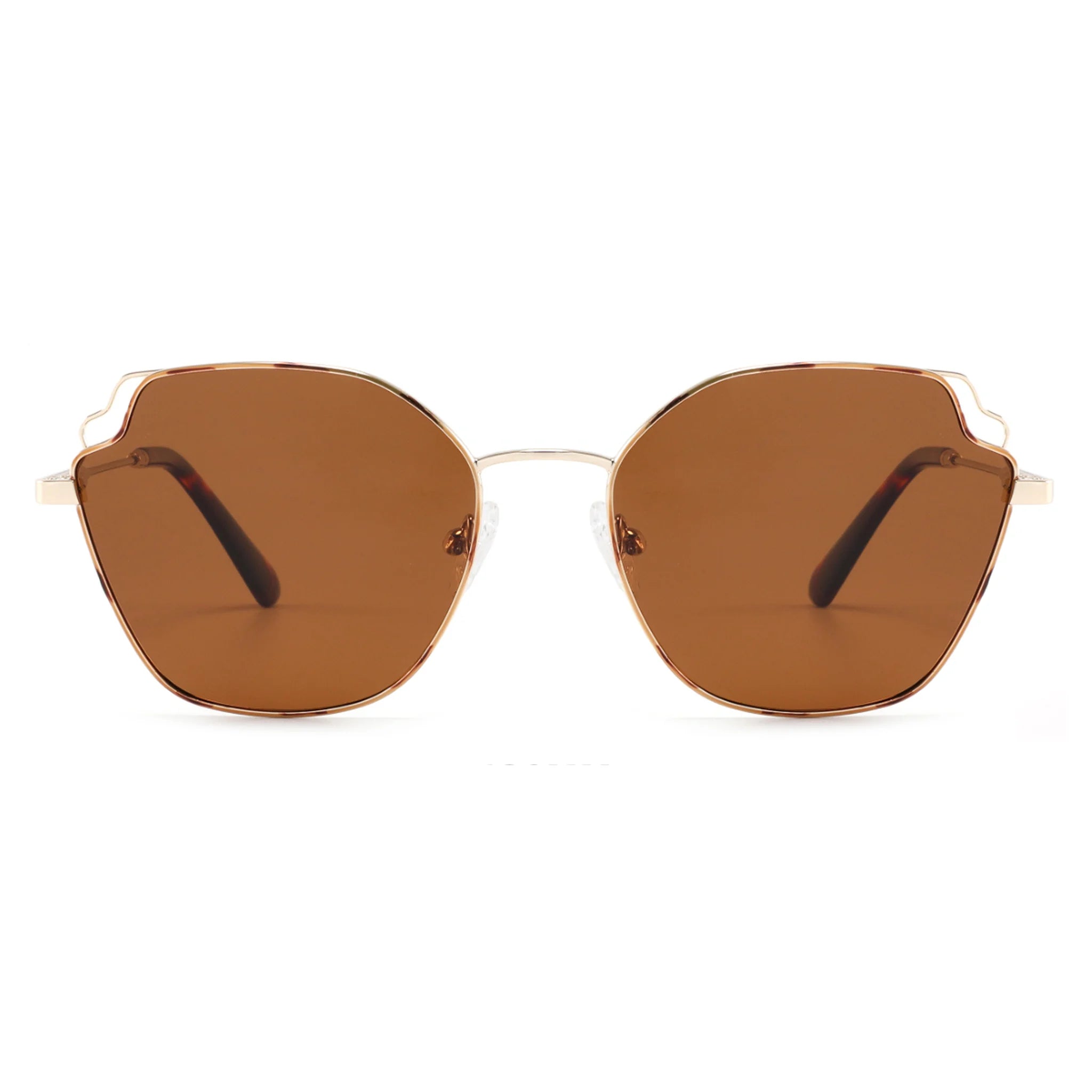 Gafas de sol geométricas de metal JT-GLT8751 - Joyiris Eyewear
