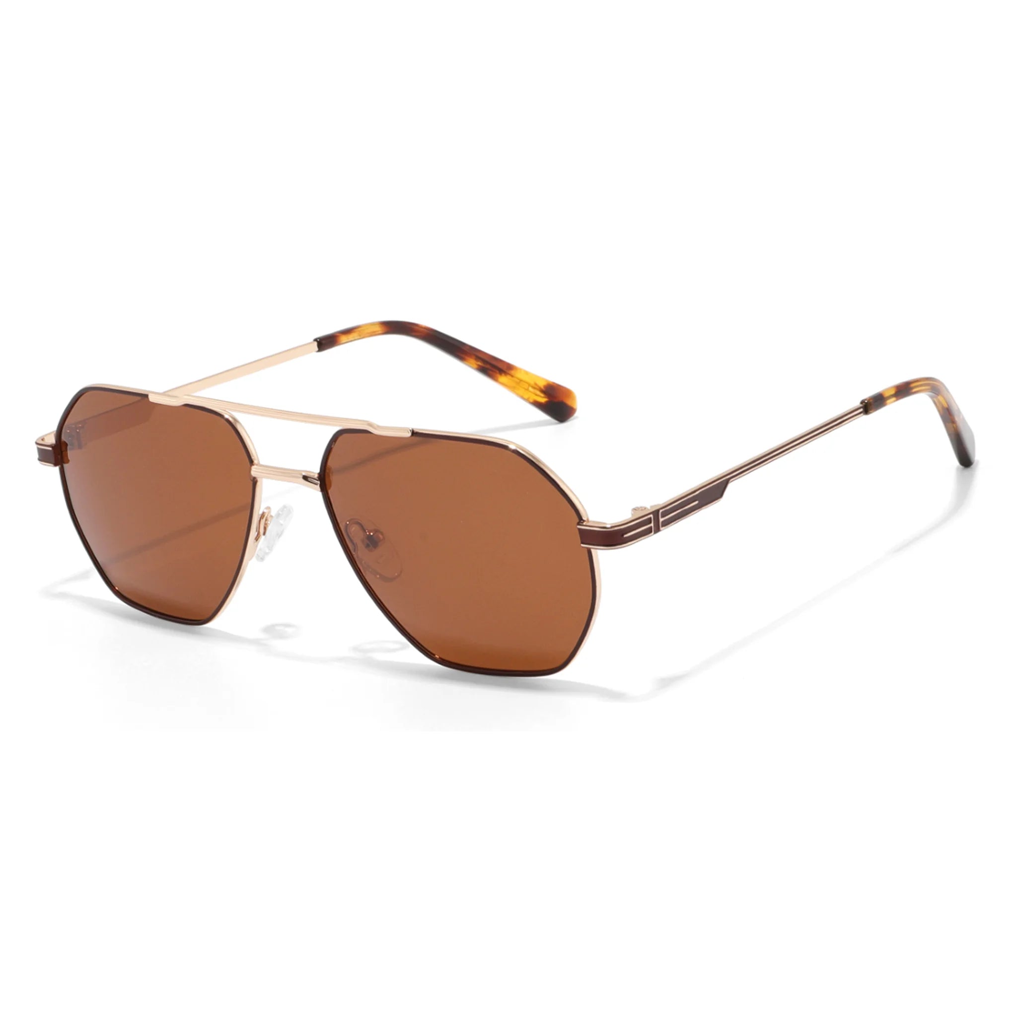 Gafas de sol geométricas de metal JT-GLT8760 - Joyiris Eyewear