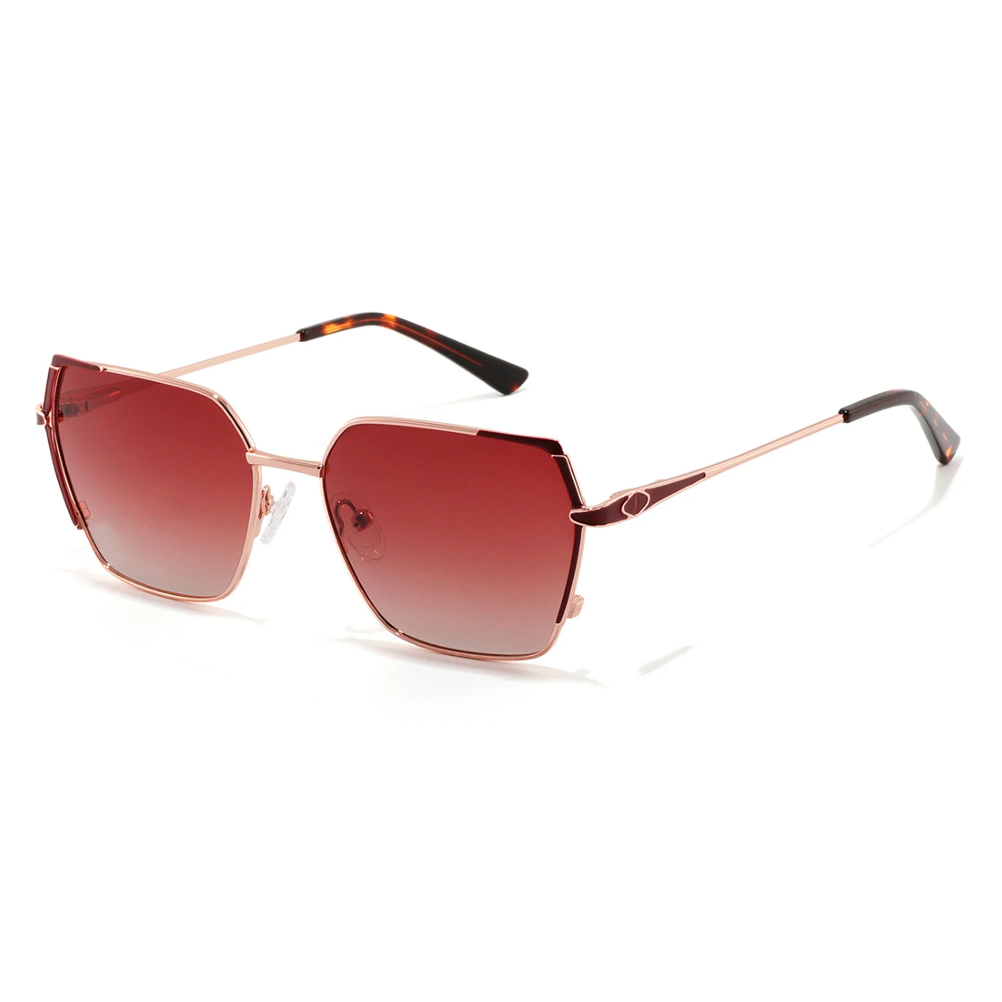 Gafas de sol geométricas de metal JT-GLT8767 - Joyiris Eyewear