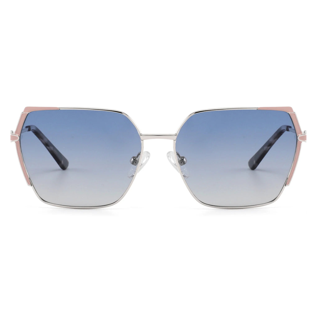 Gafas de sol geométricas de metal JT-GLT8767 - Joyiris Eyewear