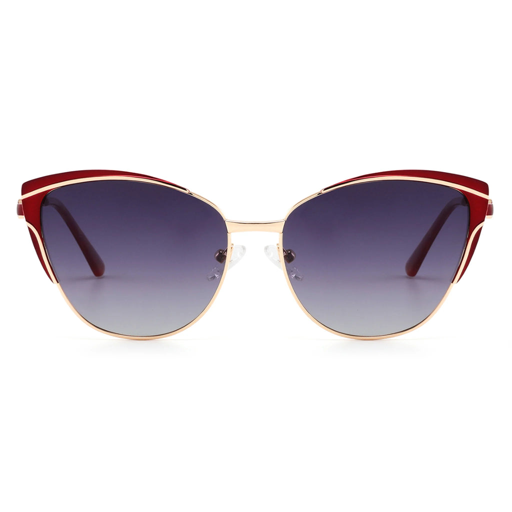 Gafas de sol metálicas estilo ojo de gato JT-GLT8782 - Joyiris Eyewear
