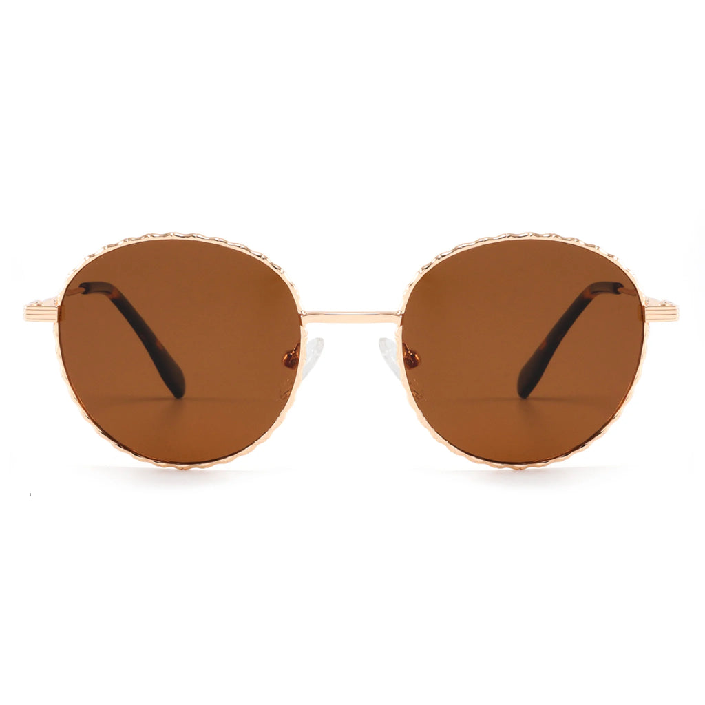 Gafas de sol redondas de metal JT-GLT8783 - Joyiris Eyewear