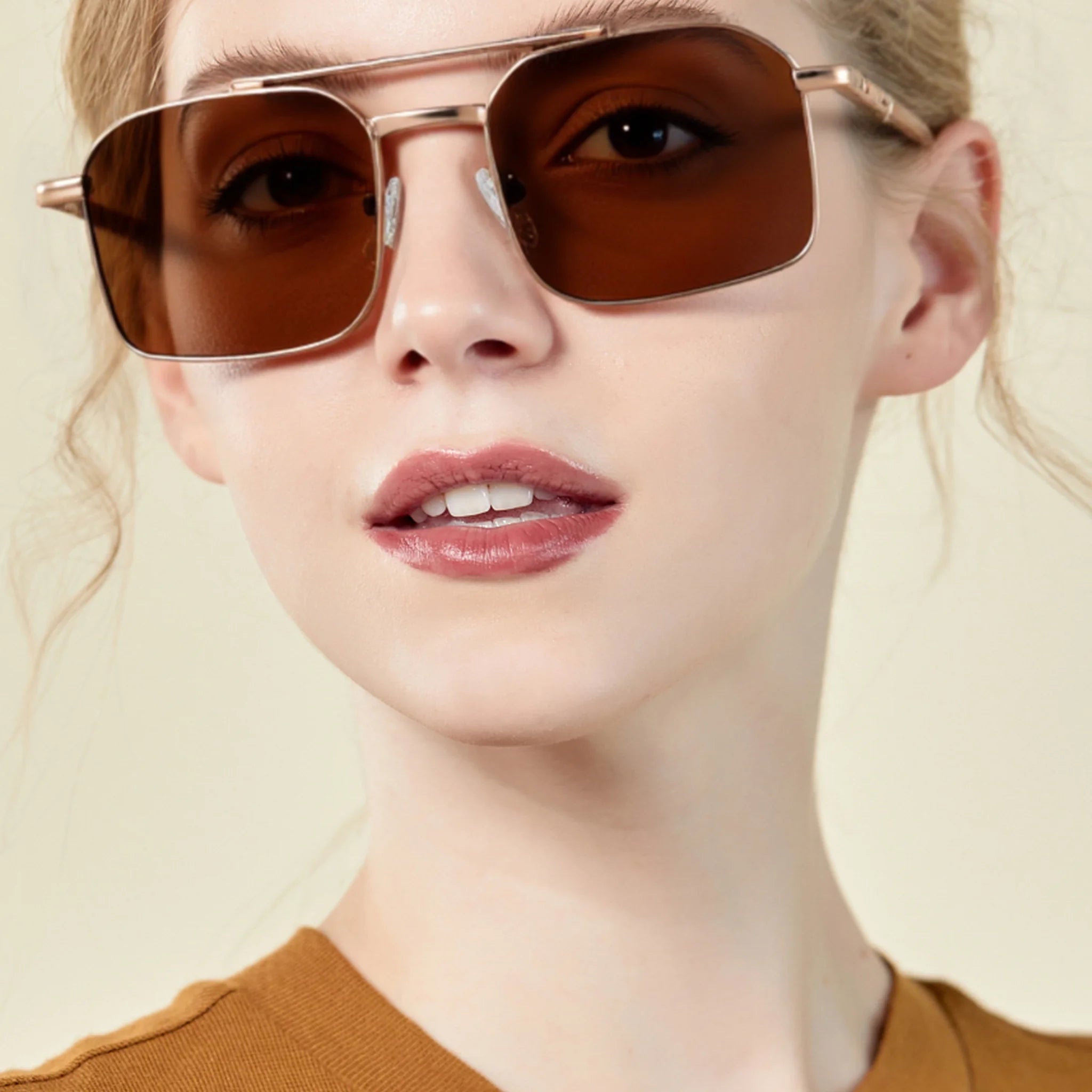 Gafas de sol rectangulares de metal JT-GLT8788 - Joyiris Eyewear