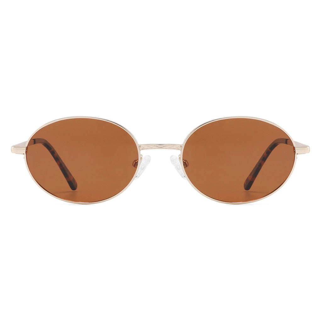 Gafas de sol ovaladas de metal JT-GLT8799 - Joyiris Eyewear