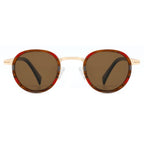 Gafas de sol ovaladas de acetato y metal JT-GLT8835 - Joyiris Eyewear