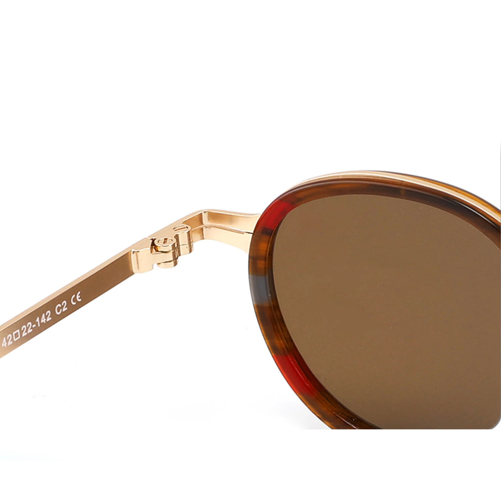Gafas de sol ovaladas de acetato y metal JT-GLT8835 - Joyiris Eyewear
