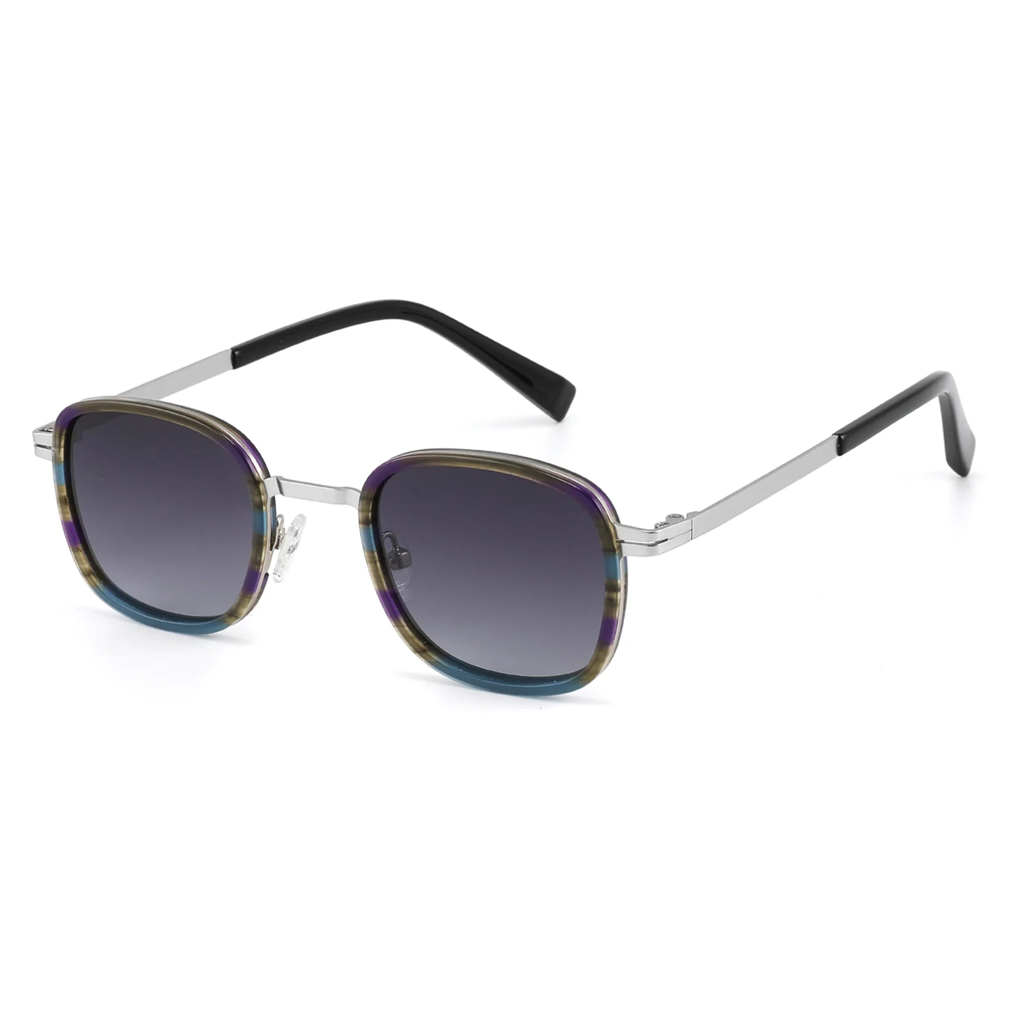 Gafas de sol cuadradas de acetato y metal JT-GLT8838 - Joyiris Eyewear