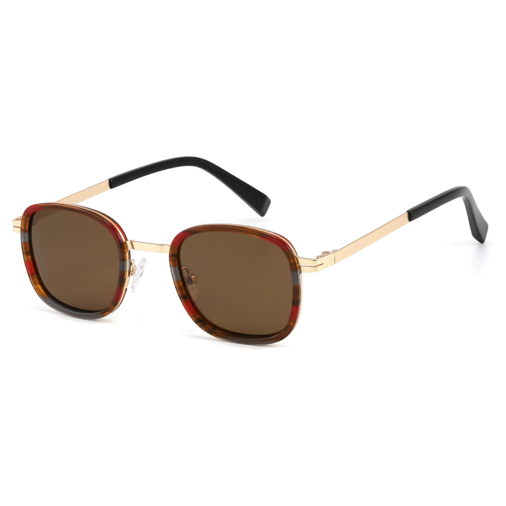 Gafas de sol cuadradas de acetato y metal JT-GLT8838 - Joyiris Eyewear