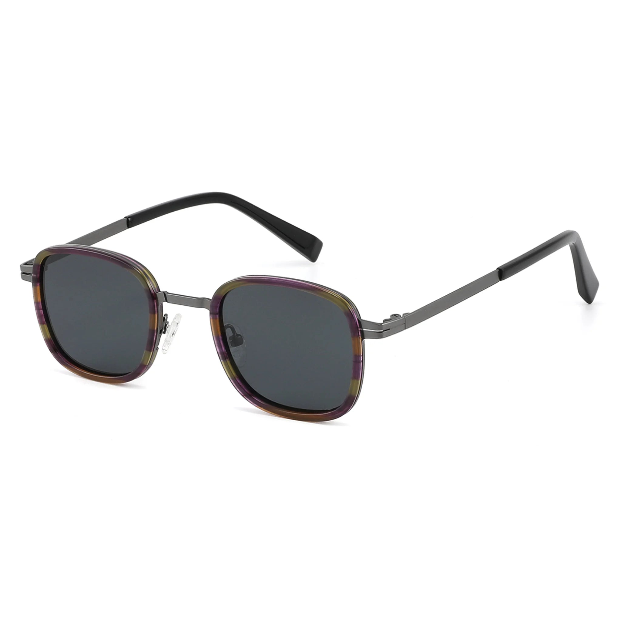 Gafas de sol cuadradas de acetato y metal JT-GLT8838 - Joyiris Eyewear