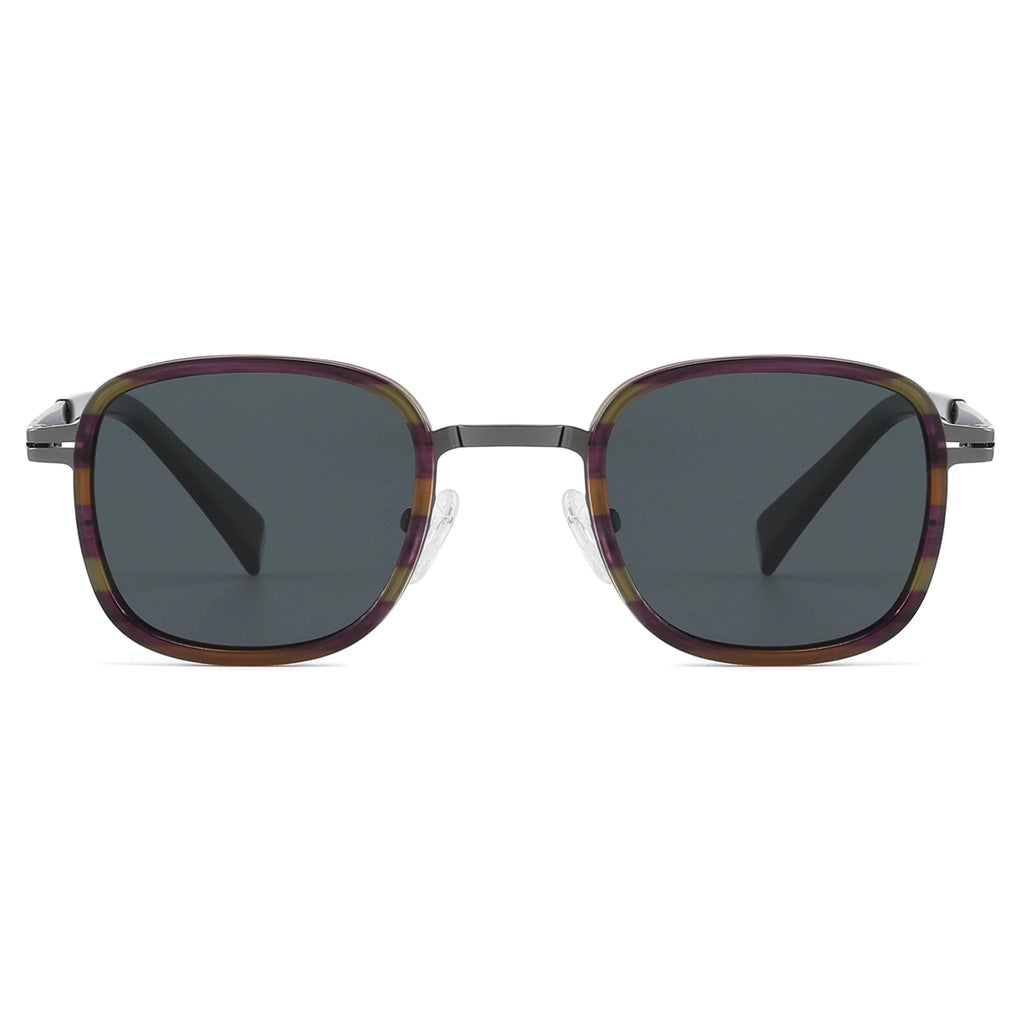 Gafas de sol cuadradas de acetato y metal JT-GLT8838 - Joyiris Eyewear