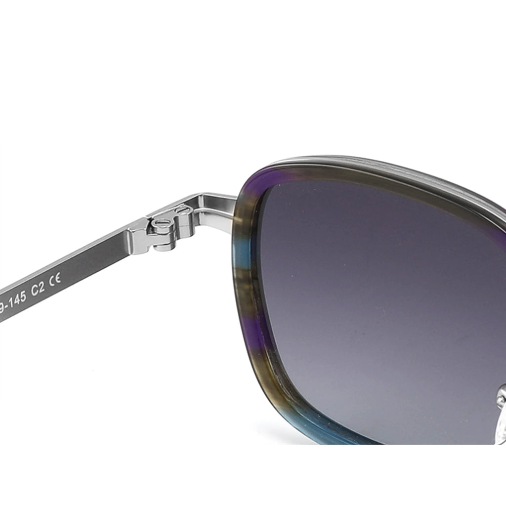 Gafas de sol cuadradas de acetato y metal JT-GLT8838 - Joyiris Eyewear
