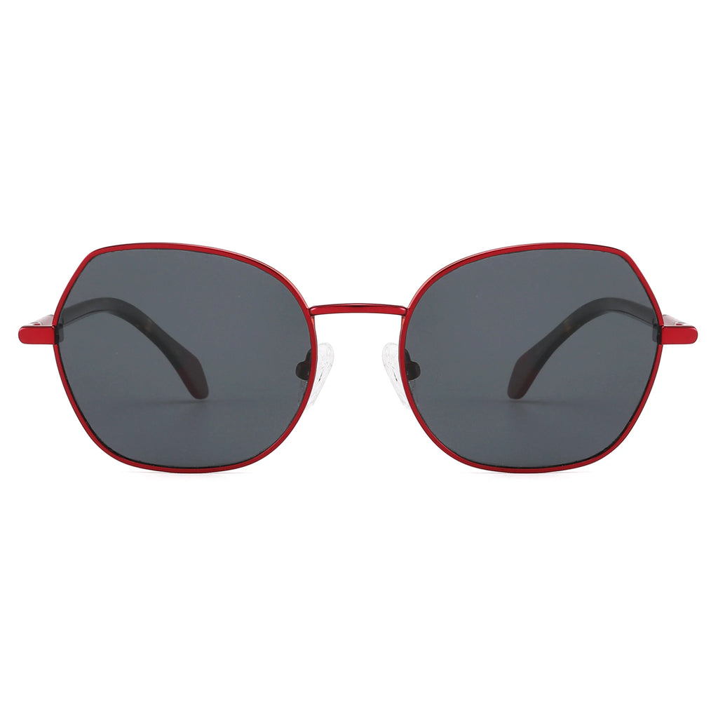 Gafas de sol geométricas de metal JT-GLT8840 - Joyiris Eyewear