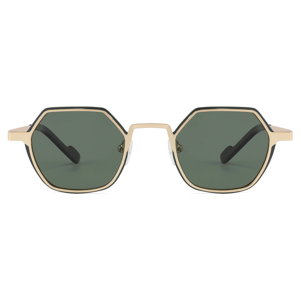 Gafas de sol geométricas de metal JT-GLT8860 - Joyiris Eyewear