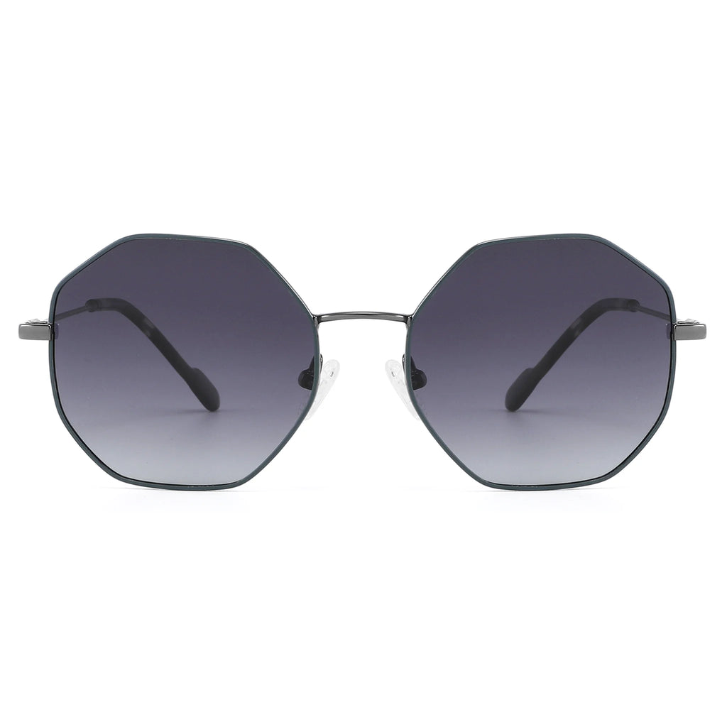 Gafas de sol geométricas de metal JT-GLT8863 - Joyiris Eyewear