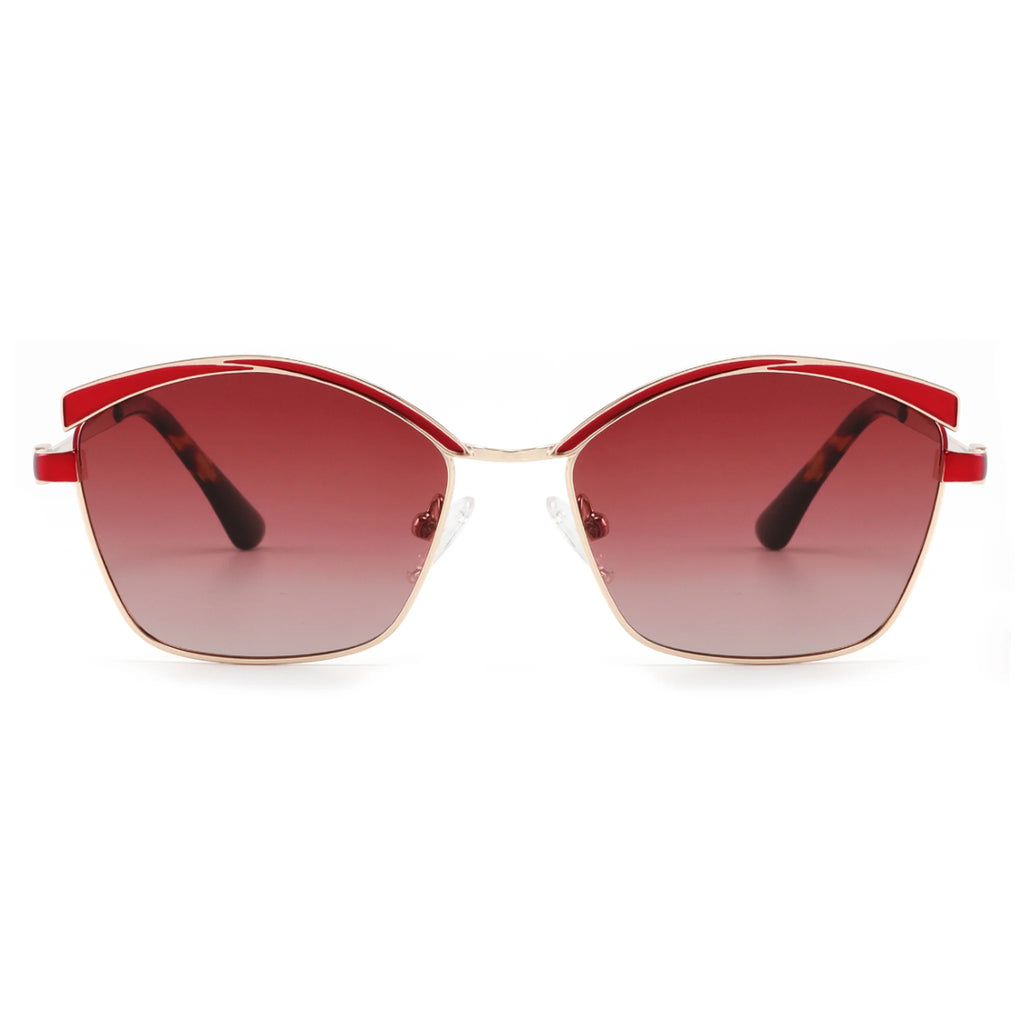 Gafas de sol geométricas de metal JT-GLT8887 - Joyiris Eyewear