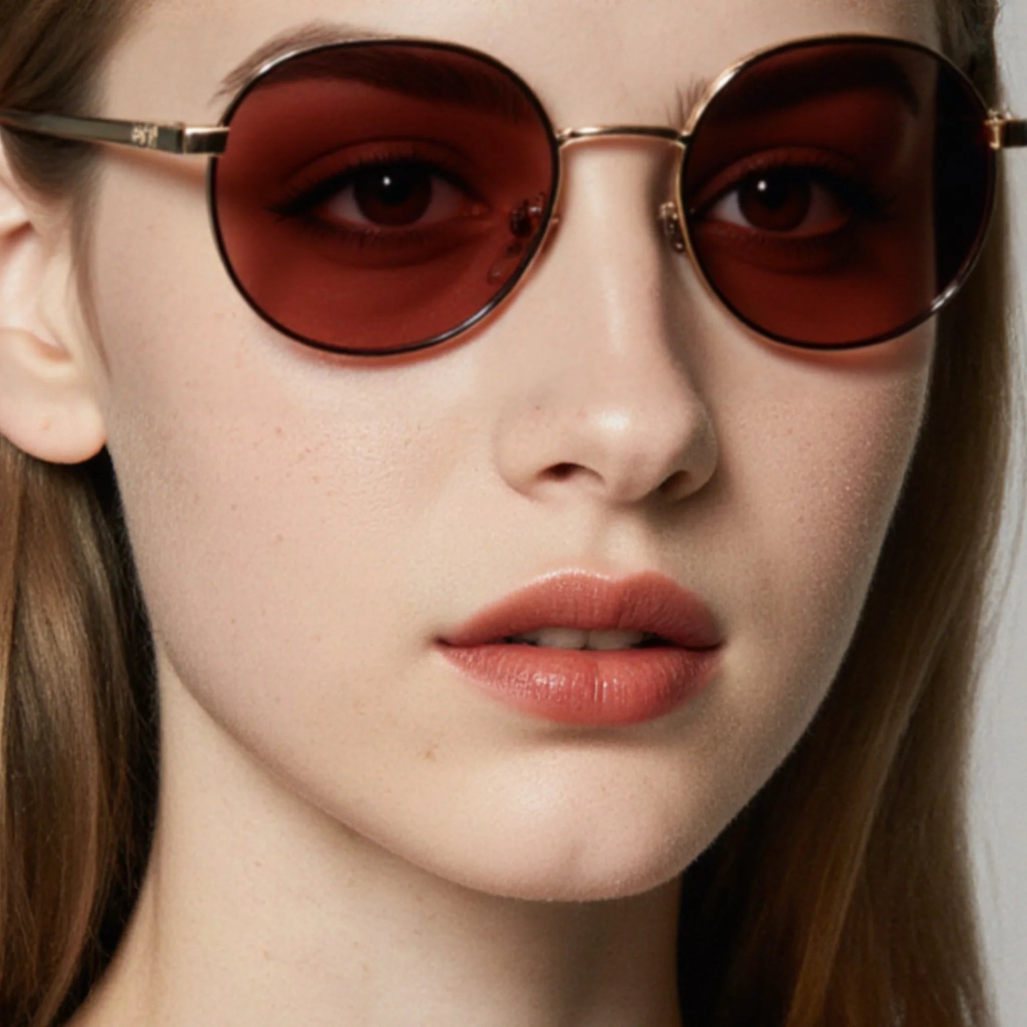 Gafas de sol ovaladas de metal JT-GLT8888 - Joyiris Eyewear