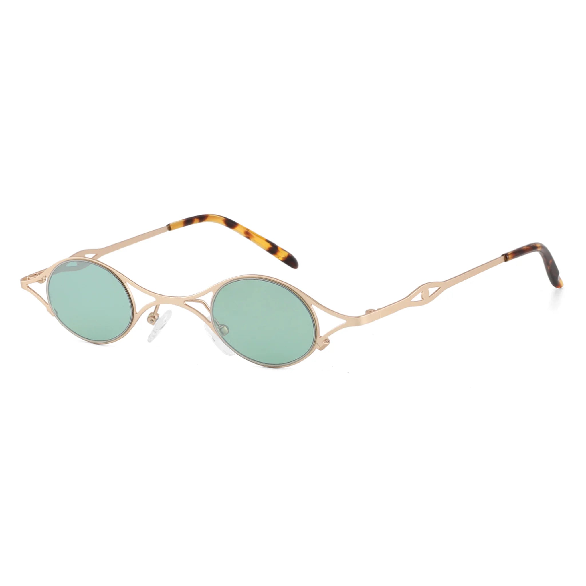 Gafas de sol ovaladas de metal JT-GLT8943 - Joyiris Eyewear
