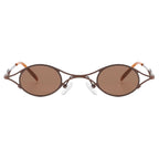 Gafas de sol ovaladas de metal JT-GLT8943 - Joyiris Eyewear