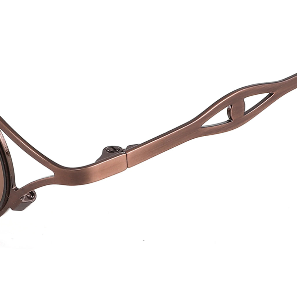 Gafas de sol ovaladas de metal JT-GLT8943 - Joyiris Eyewear