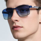 Gafas de sol rectangulares de metal JT-GLT8963 - Joyiris Eyewear