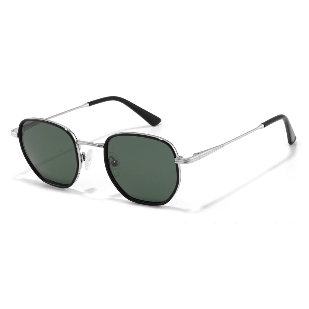 Gafas de sol geométricas de acetato y metal JT-GLT8966 - Joyiris Eyewear