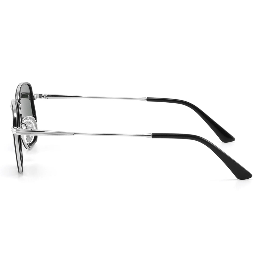 Gafas de sol geométricas de acetato y metal JT-GLT8966 - Joyiris Eyewear