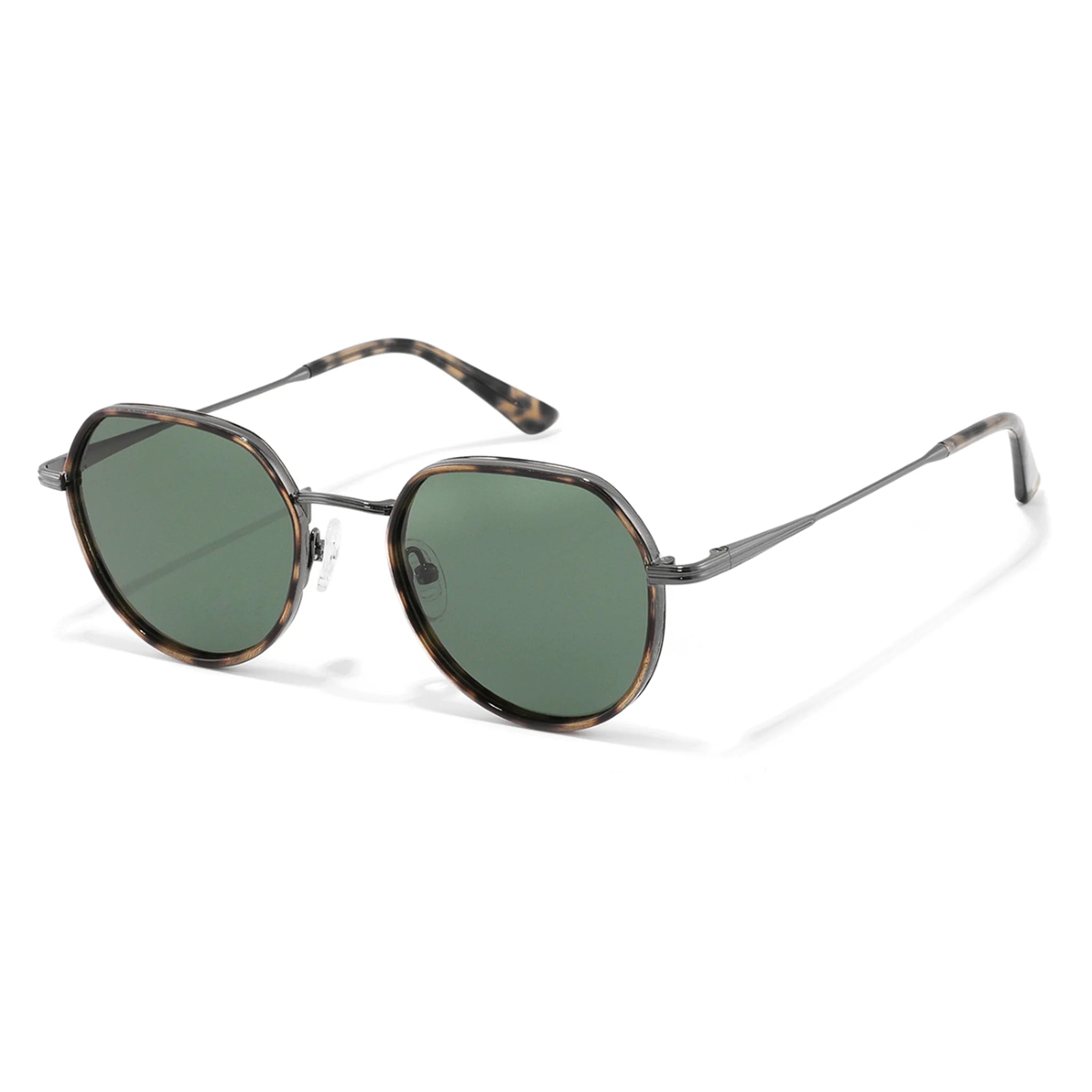 Gafas de sol geométricas de acetato y metal JT-GLT8967 - Joyiris Eyewear