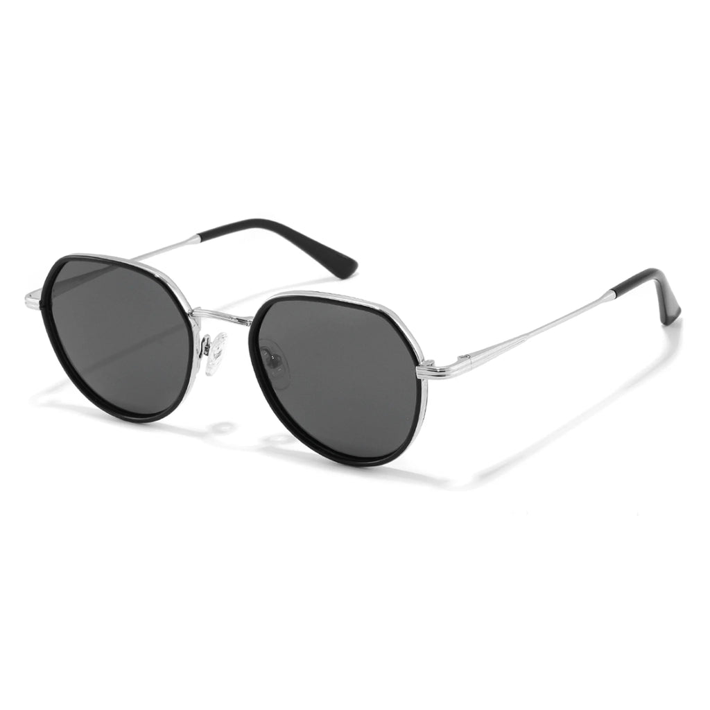 Gafas de sol geométricas de acetato y metal JT-GLT8967 - Joyiris Eyewear