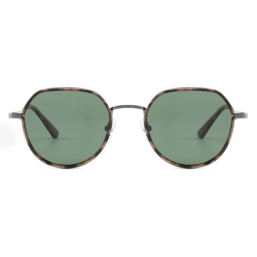 Gafas de sol geométricas de acetato y metal JT-GLT8967 - Joyiris Eyewear