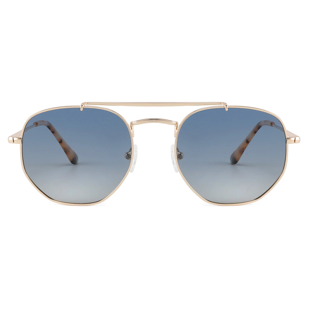 Gafas de sol geométricas de metal JT-GLT9005 - Joyiris Eyewear