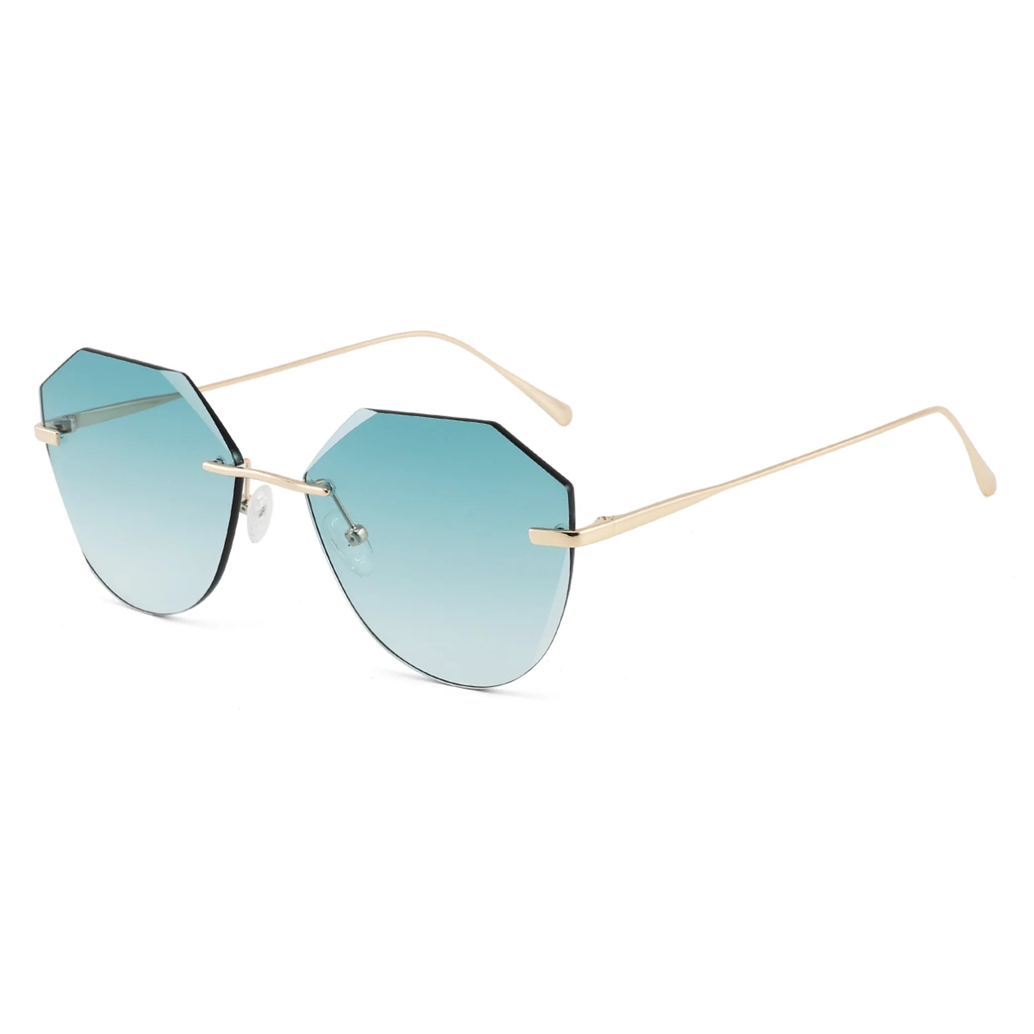 Gafas de sol geométricas de metal JT-GLT9008 - Joyiris Eyewear
