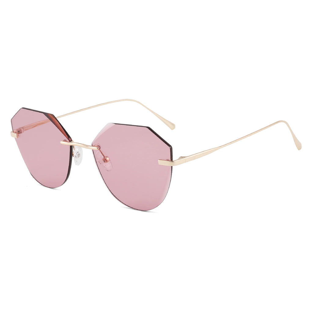 Gafas de sol geométricas de metal JT-GLT9008 - Joyiris Eyewear