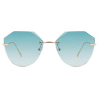 Gafas de sol geométricas de metal JT-GLT9008 - Joyiris Eyewear
