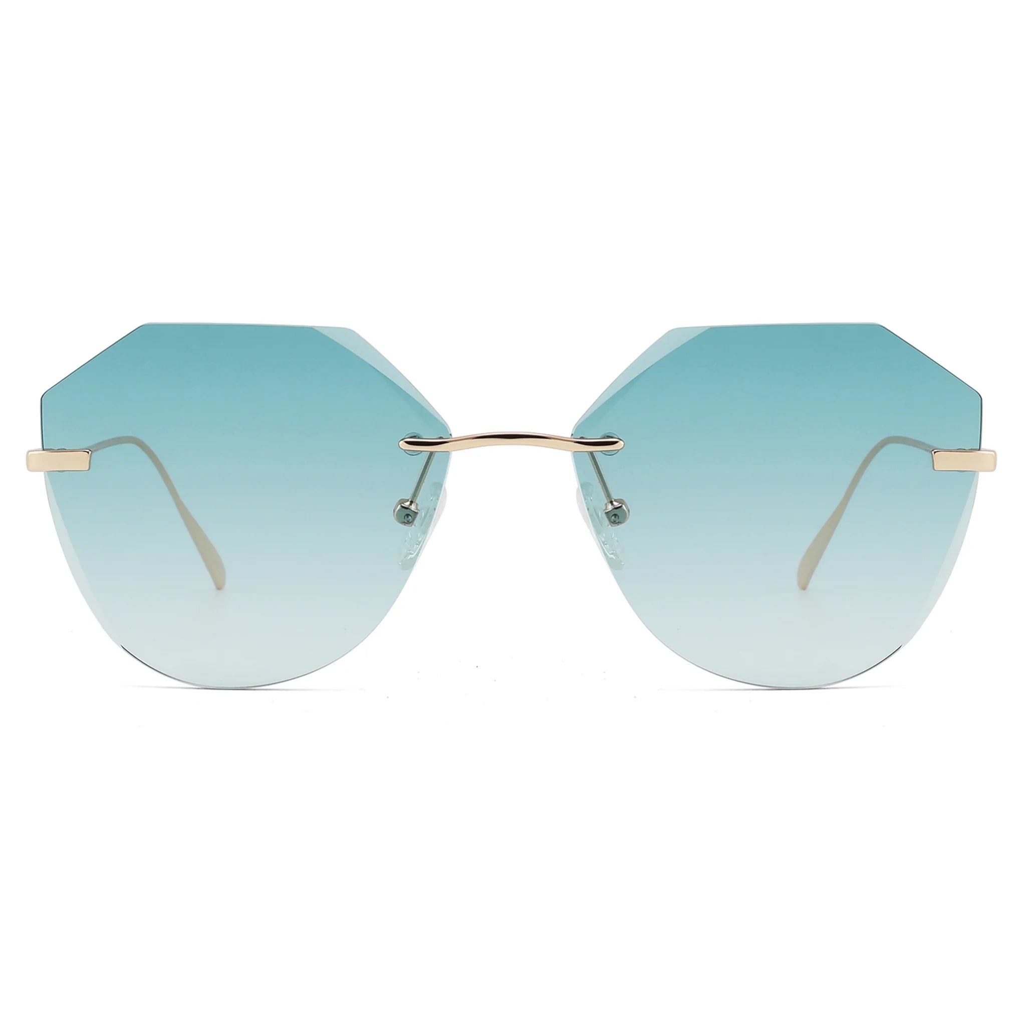 Gafas de sol geométricas de metal JT-GLT9008 - Joyiris Eyewear