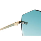 Gafas de sol geométricas de metal JT-GLT9008 - Joyiris Eyewear