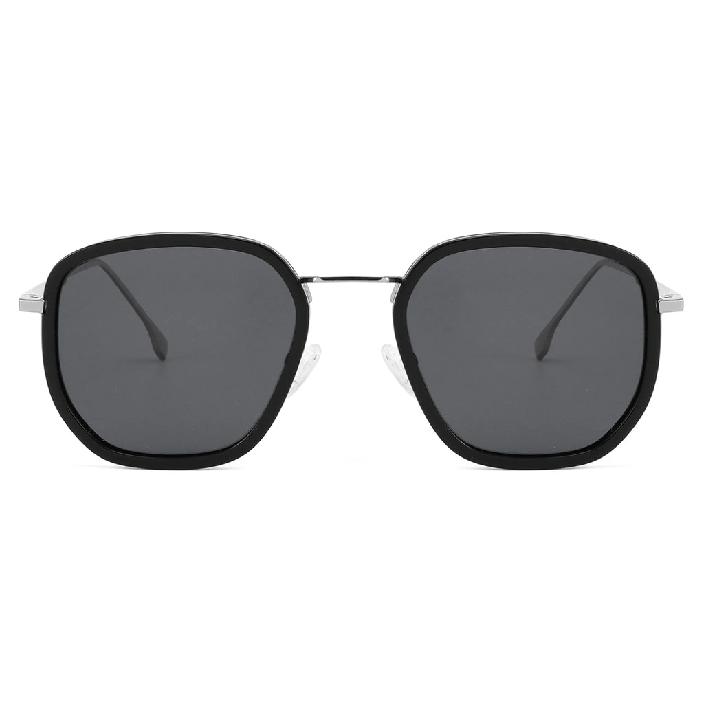 Gafas de sol geométricas de acetato y metal JT-GLT9031 - Joyiris Eyewear
